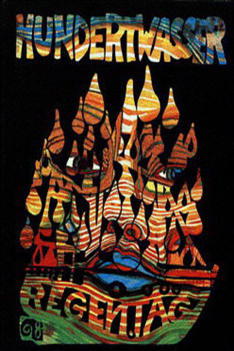 Hundertwassers Regentag Poster