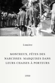 Montreux Ftes des Narcisses Marquises dans leurs chaises  porteurs' Poster