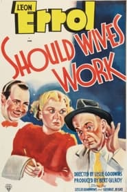 Should Wives Work' Poster