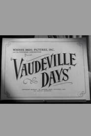 Vaudeville Days' Poster