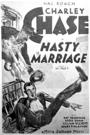 Hasty Marriage' Poster