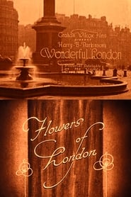 Wonderful London Flowers of London' Poster