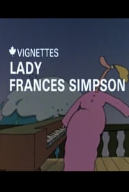 Canada Vignettes Lady Frances Simpson' Poster