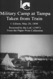 Military Camp at Tampa Taken from Train' Poster