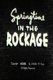 Springtime in the Rock Age' Poster