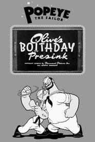 Olives Boithday Presink' Poster