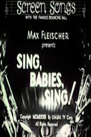 Sing Babies Sing' Poster