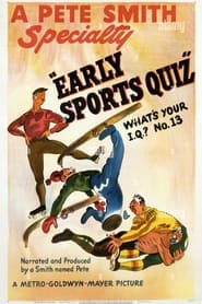 Early Sports Quiz Whats Your IQ No 13' Poster