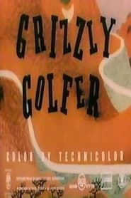 Grizzly Golfer' Poster