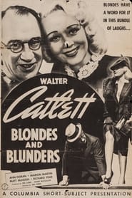 Blondes and Blunders' Poster