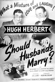 Should Husbands Marry' Poster