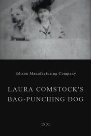 Laura Comstocks BagPunching Dog' Poster