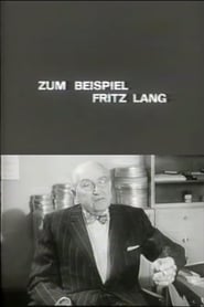 For Example Fritz Lang' Poster