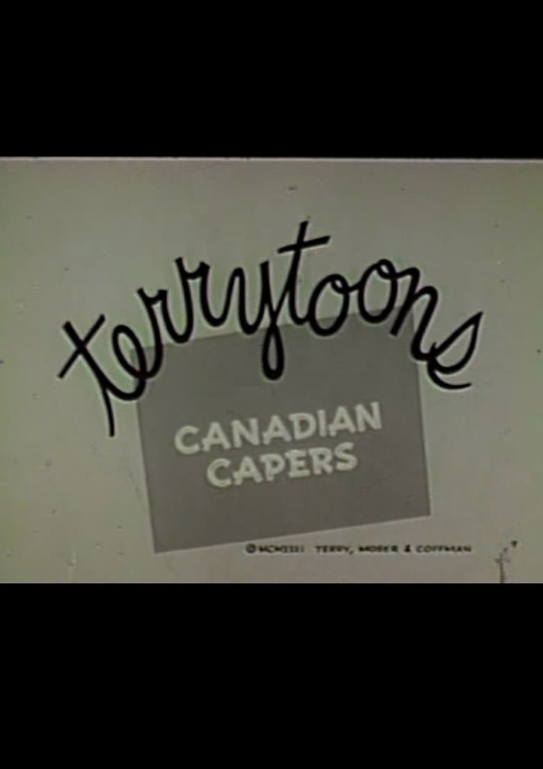 Canadian Capers Poster