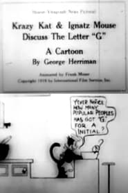 Krazy and Ignatz Discuss the Letter G' Poster