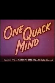 One Quack Mind' Poster