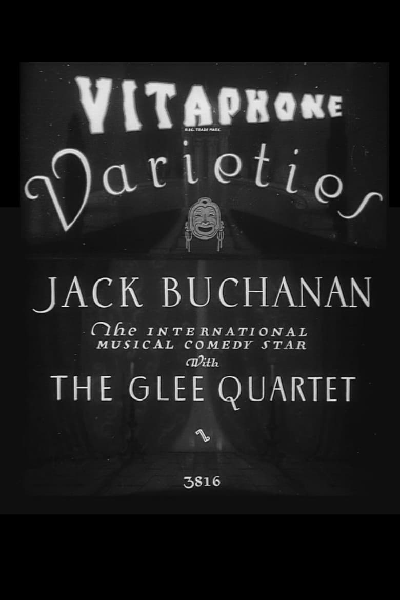 Jack Buchanan with the Glee Quartet Poster
