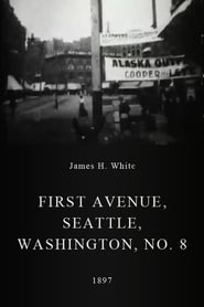 First Avenue Seattle Washington No 8' Poster