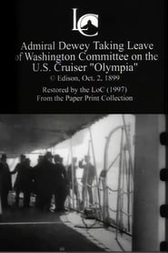 Admiral Dewey Taking Leave of Washington Committee on the US Cruiser Olympia' Poster