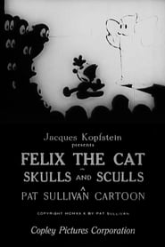 Felix the Cat in Skulls and Sculls' Poster