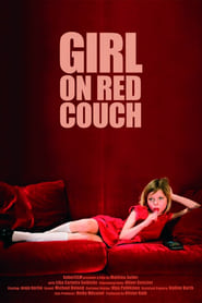 Girl on Red Couch' Poster