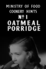 Cookery Hints Oatmeal Porridge' Poster