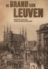 De brand van Leuven' Poster