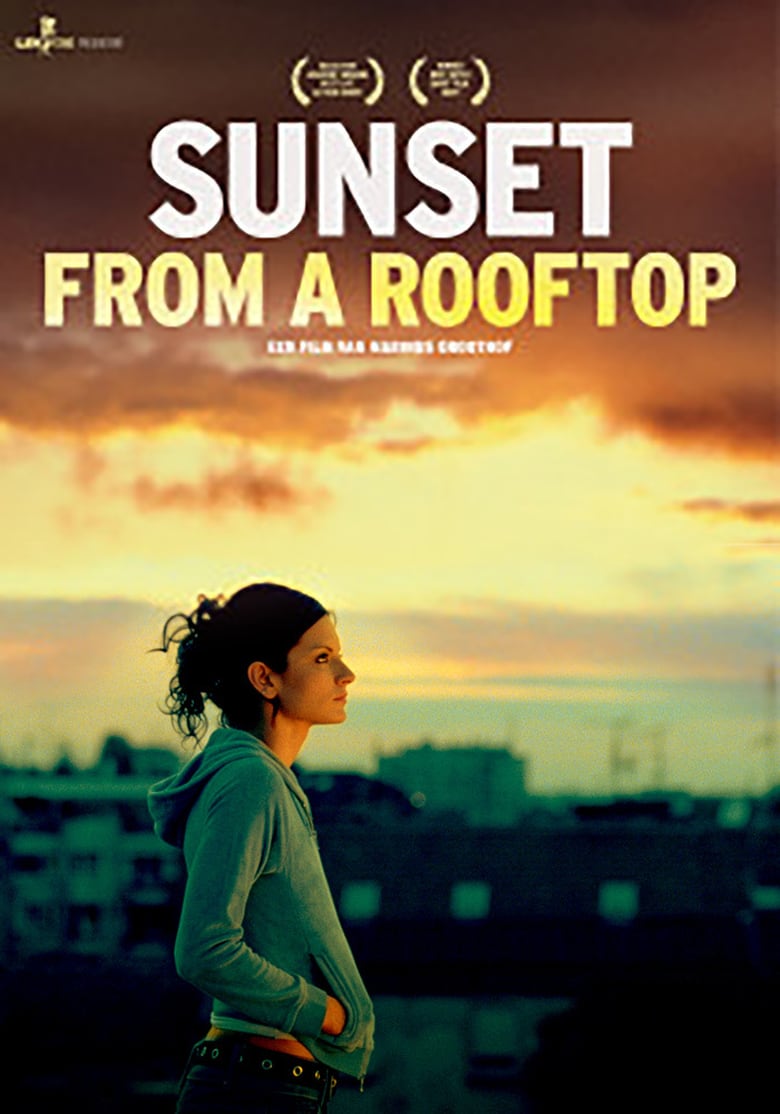 Sunset from a Rooftop Poster