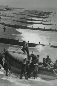 Launch of the Worthing LifeBoat Coming Ashore' Poster