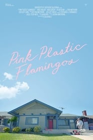 Pink Plastic Flamingos' Poster