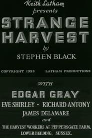 Strange Harvest' Poster