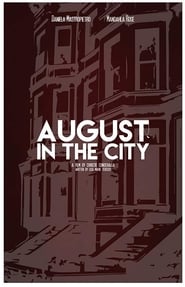 August in the City' Poster