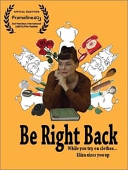 Be Right Back' Poster