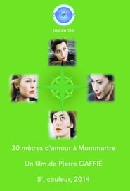 20 Meters of Love in Montmartre' Poster