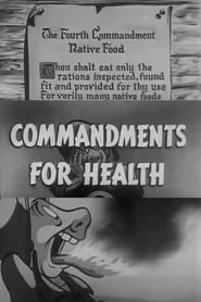 Commandments for Health' Poster