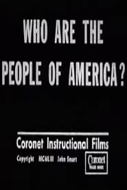 Who Are the People of America' Poster