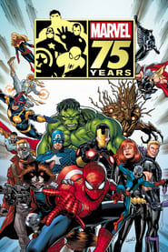 The Marvel Universe Expands Marvel 75th Anniversary' Poster