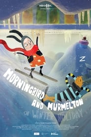 Morgenfugl og Murmeldyr p vinterferie' Poster
