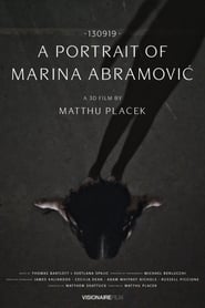 130919 A Portrait of Marina Abramovic' Poster