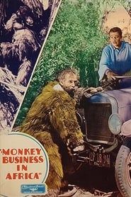 Monkey Business in Africa' Poster