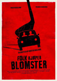 Folk kjper blomster' Poster