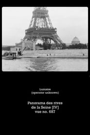Panorama des rives de la Seine IV' Poster