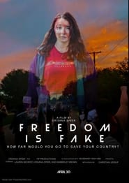 Freedom Is Fake' Poster