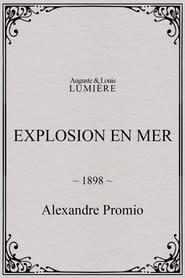Explosion en mer' Poster