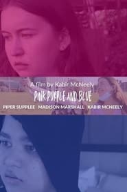 Pink Purple and Blue' Poster