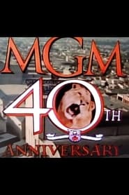 MGM 40th Anniversary' Poster