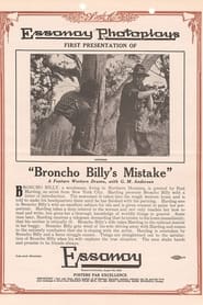 Broncho Billys Mistake' Poster