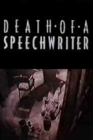 Death of a Speechwriter' Poster