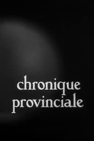 Chronique provinciale' Poster