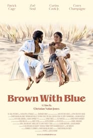 Brown with Blue' Poster